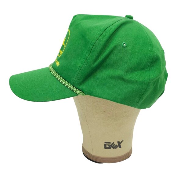 John Deere Braid Snapback Cap Trucker Baseball Hat Nothing Runs Like A Deere - Picture 9 of 14